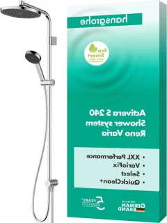 EcoSmart regendoucheset 240 mm chroom