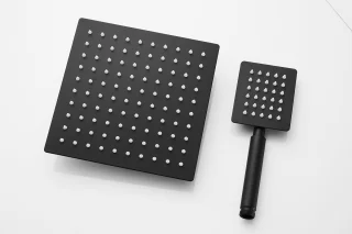 Edmondo Opbouw Doucheset type 6045 Mat Zwart