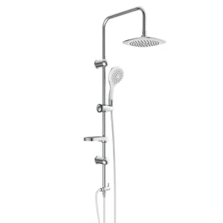 EISL DUSCHTRAUM Hoofddouche set Chroom-Wit