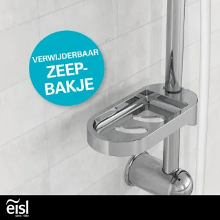 EISL DUSCHTRAUM Hoofddouche set Chroom-Wit