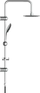 EISL DUSCHTRAUM Hoofddouche set Chroom-Zwart