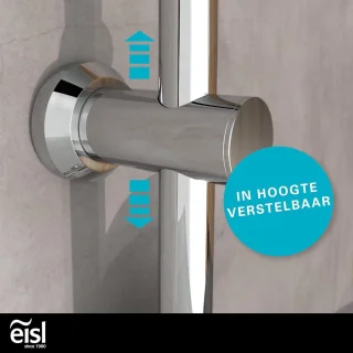 EISL DX12009 doucheset chroom regendouche zonder boren