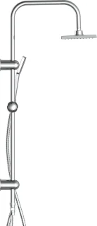 EISL EASY ENERGY Douchesysteem Chrome