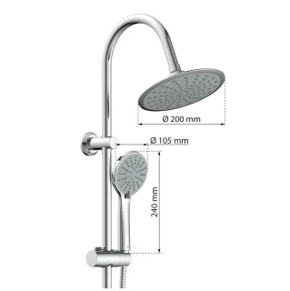 Eisl Easy Rain regendoucheset