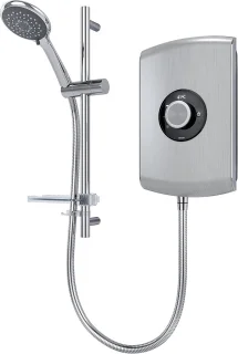 Elektrische Douche 8.5 kW Geborsteld Staal