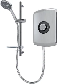 Elektrische Douche Geborsteld Staal