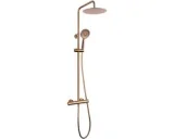 Elite Regendoucheset 250 mm Koper