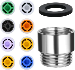 Flintronic douchestroomreducer set