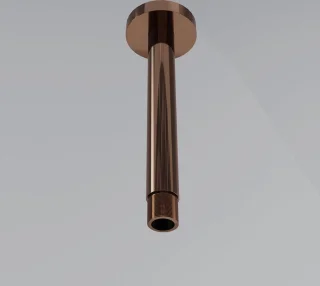 Fortifura Calvi Inbouw Regendoucheset 25cm Koper PVD