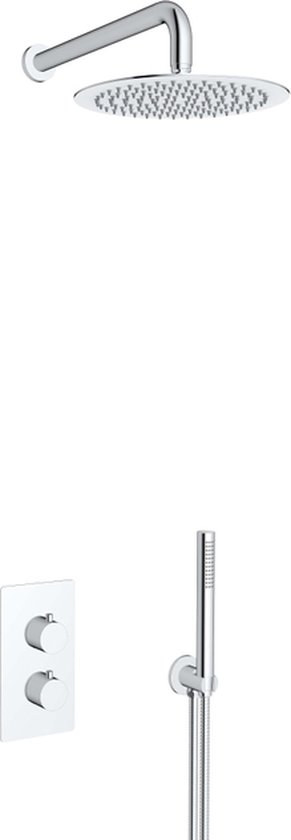 Fortifura Calvi Inbouw Regendoucheset Chromen Thermostatisch review