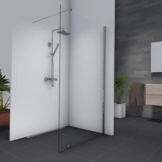 Fortifura Calvi Inbouw Regendoucheset Gunmetal PVD