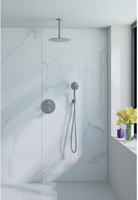 Fortifura Calvi Inbouw Regendoucheset RVS 25cm Rond
