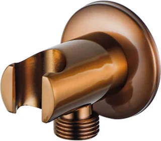 Fortifura Calvi Inbouw Regendoucheset Thermostatisch 25cm Ronde Handdouche Geborsteld Koper
