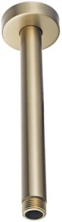 Fortifura Calvi Inbouw Regendoucheset thermostatisch 25cm Ronde Handdouche Goud