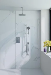 Fortifura Calvi Inbouw Regendoucheset Thermostatisch Chrome