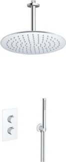 Fortifura Calvi Inbouw Regendoucheset Thermostatisch Chroom