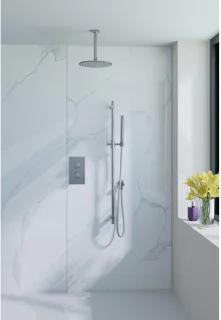 Fortifura Calvi Inbouw Regendoucheset Thermostatisch Chroom