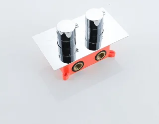 Fortifura Calvi Inbouw Regendoucheset Thermostatisch Chroom