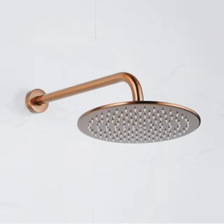 Fortifura Calvi Inbouw Regendoucheset Thermostatisch Koper PVD