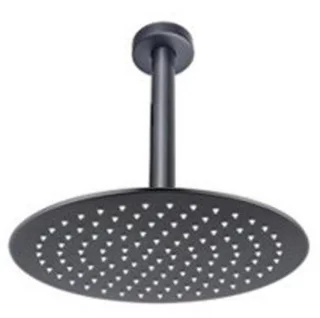 Fortifura Calvi Inbouw Regendoucheset Thermostatisch Plafondarm 25cm Gunmetal PVD