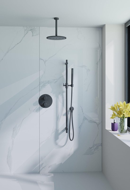 Fortifura Calvi Regendoucheset Inbouw Mat Zwart review