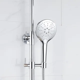 Fortifura Calvi Regendoucheset Thermostatisch 30cm Chroom