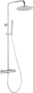 Fortifura Calvi Regendoucheset Thermostatisch Chroom