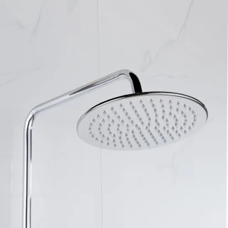 Fortifura Calvi Regendoucheset Thermostatisch Chroom