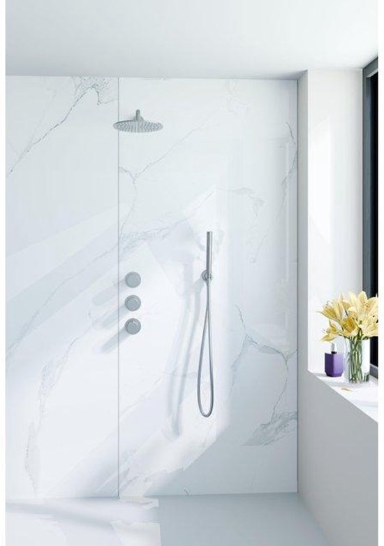 Fortifura Nebbio Regendoucheset Inbouw RVS PVD 35cm