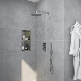 FugaFlow Eccelente Acces Inbouw Regendoucheset