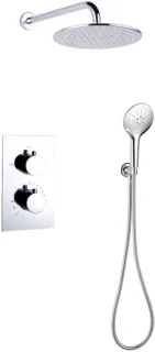 FugaFlow Eccelente Acces Inbouw Regendoucheset Chroom