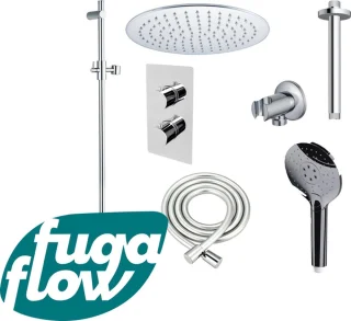 FugaFlow Eccelente Sobrado Badkamer Regendoucheset Chrome