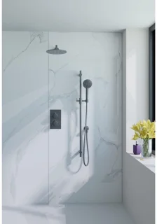 FugaFlow Eccelente Sobrado Badkamer Regendoucheset Gunmetal PVD