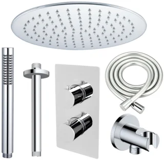 FugaFlow Eccelente Sobrado badkamerset chroom