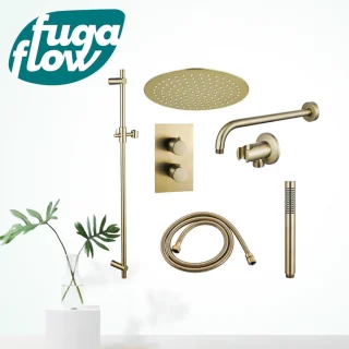 FugaFlow Eccelente Sobrado Inbouw Regendoucheset