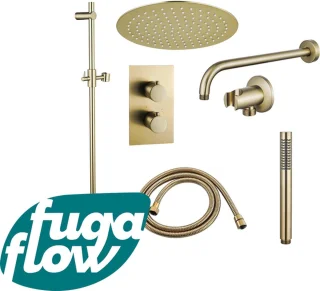 FugaFlow Eccelente Sobrado Inbouw Regendoucheset