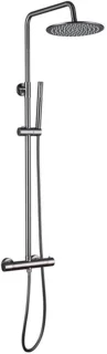 FugaFlow Eccelente Sobrado Regendoucheset Gunmetal PVD
