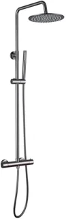 FugaFlow Eccelente Sobrado Regendoucheset Gunmetal PVD