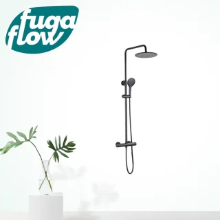 FugaFlow Eccelente Sobrado Regendoucheset Mat Zwart