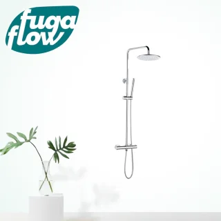 FugaFlow Eccelente Sobrado Thermostatische Regendoucheset Chrome