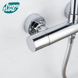 FugaFlow Sobrado Regendouche Thermostaat 20cm Chroom