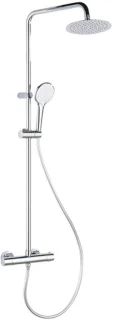 FugaFlow Sobrado Regendouche Thermostaat 20cm Chroom