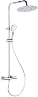 FugaFlow Sobrado Regendoucheset Thermostaat 30cm Chroom