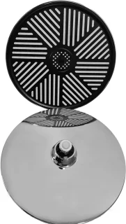 Gabrys® Regenval Douchekop Rond 25,5 cm Chroom