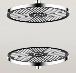 Gabrys® Regenval Douchekop Rond 25,5 cm Chroom