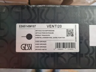 Gessi Venti20 65149 antikalk regen douchekop antiek brons