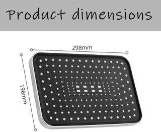 Wat vinden we goed aan de Gigicial Vierkante regendouchekop - Zilver