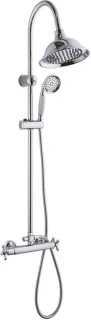 Go by Van Marcke Retro douchesysteem thermostatisch chroom