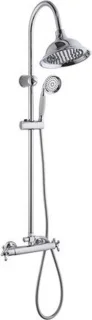 Go by Van Marcke Retro douchesysteem thermostatisch chroom