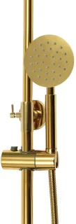 Gouden Wandgemonteerde Regendoucheset